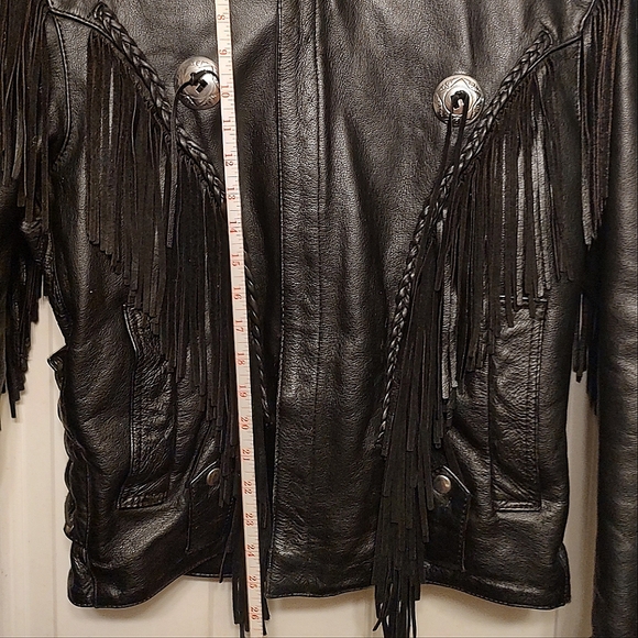 Interstate Fringe Leather Jacket - Picture 13 of 13